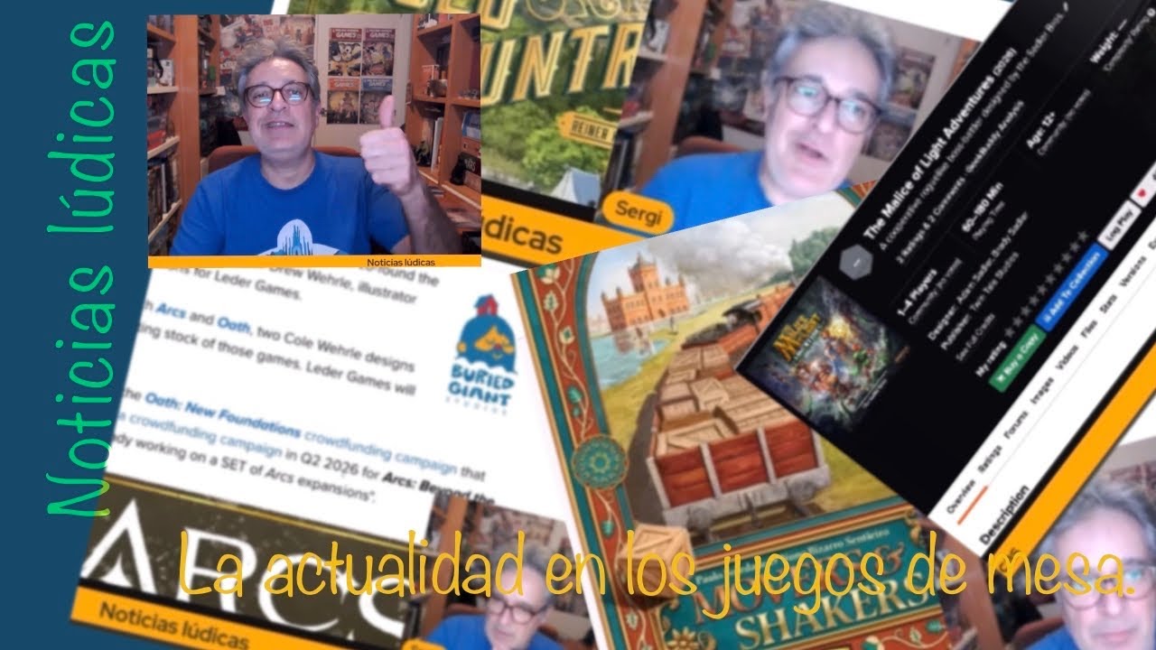 Noticias lúdicas para los que no les gusta aburrirse #BGG