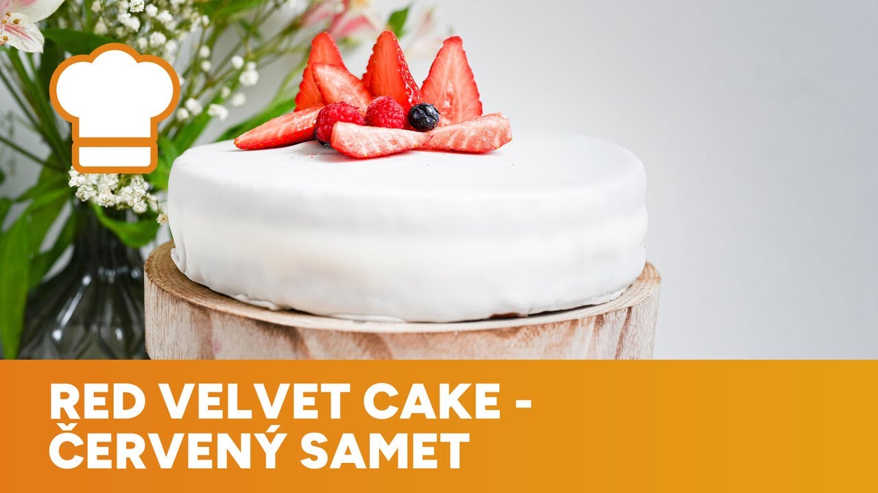 Red Velvet Cake - Červený samet má nádhernou barvu a nezapomenutelnou chuť