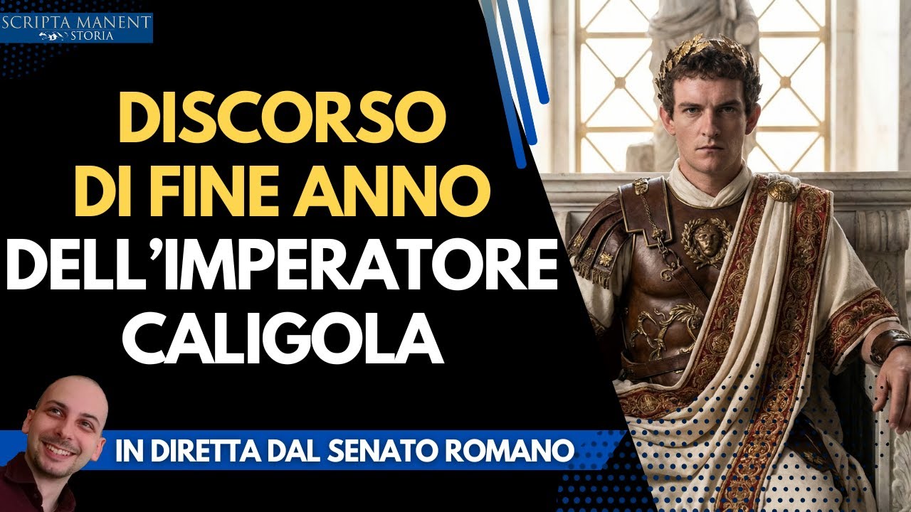 Discorso di fine anno dell'imperatore Caligola
