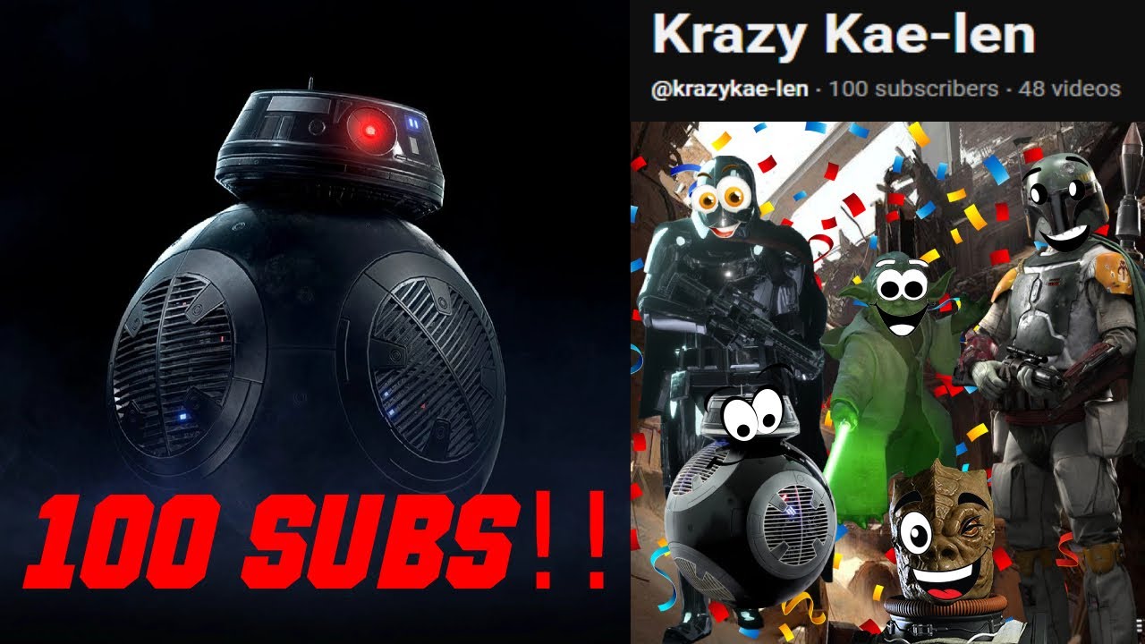 100 Subscribers! Thank you!