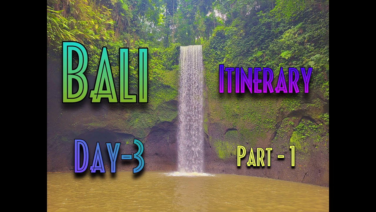 Bali Day - 3 | Part - 1 | Kento Lampo & Tibumana water falls