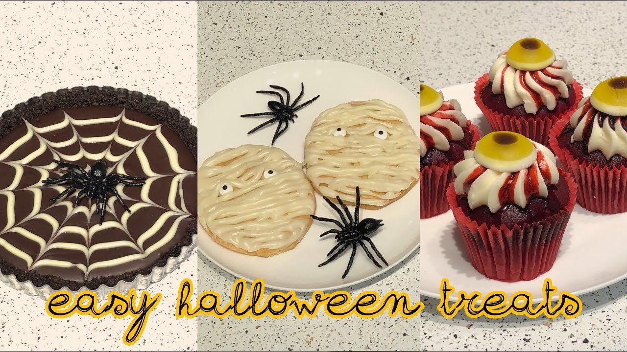 Super Easy Halloween Treats 🎃 CupcakeGirl