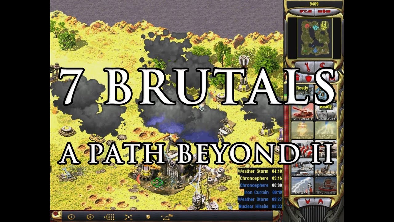 Red Alert 2 [YR]: 1 vs 7 Brutal Enemies [A Path Beyond II]