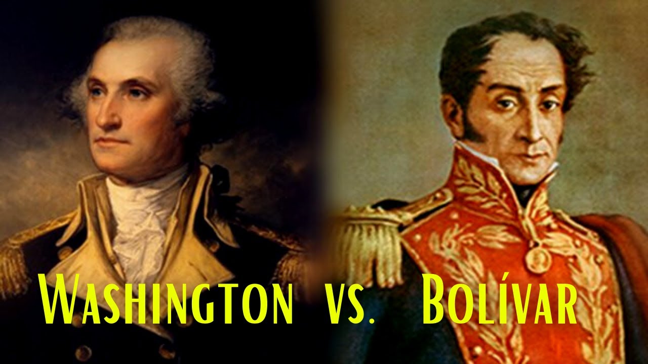 ¿Crees que es posible, comparar a Simón Bolívar, nuestro Libertador con George Washington?