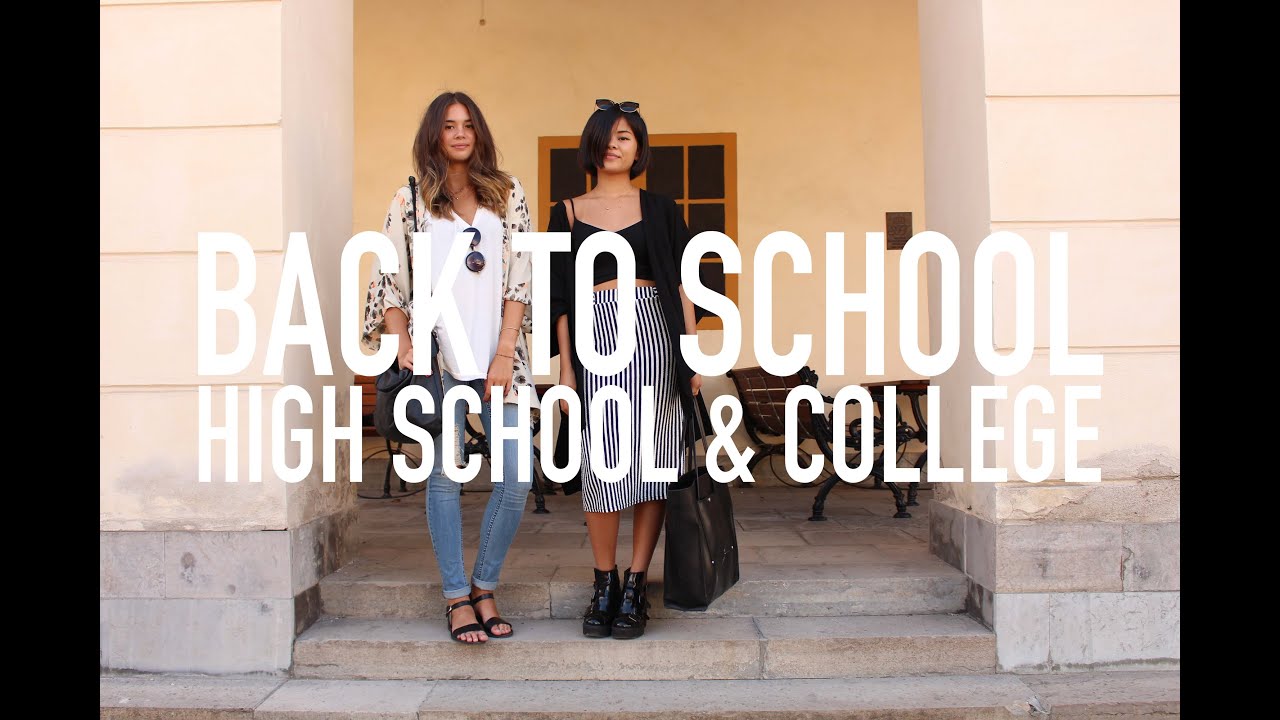 Back to School Lookbook 2014: High School & College