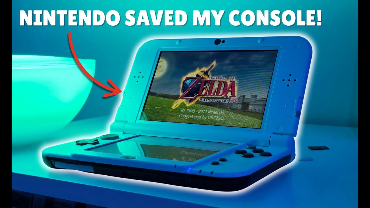 My limited edition 3DS broke.. Nintendo gave me a brand new one!