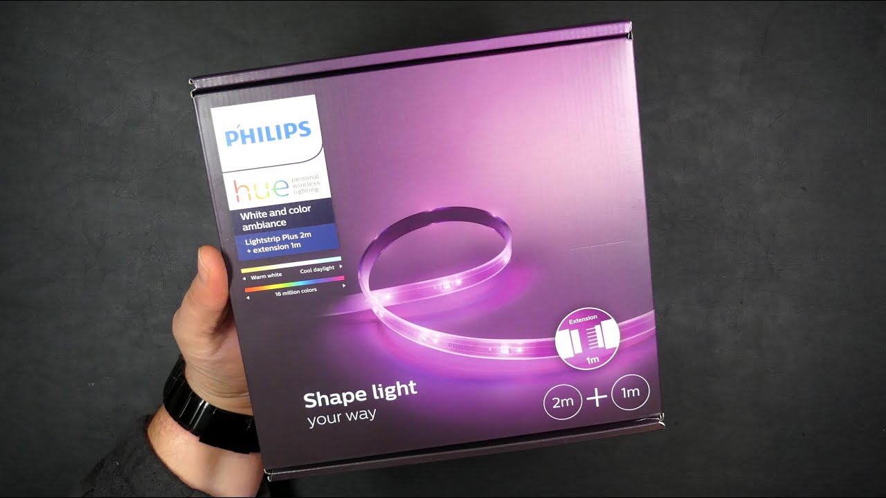 Philips Lightstrip 2m +1m - Unboxing & Setup