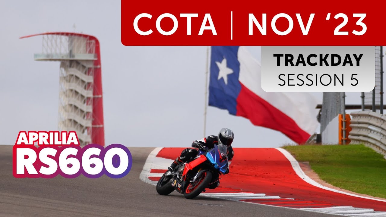 COTA on the RS660, Nov 6th, Experienced Group,  Full Session
