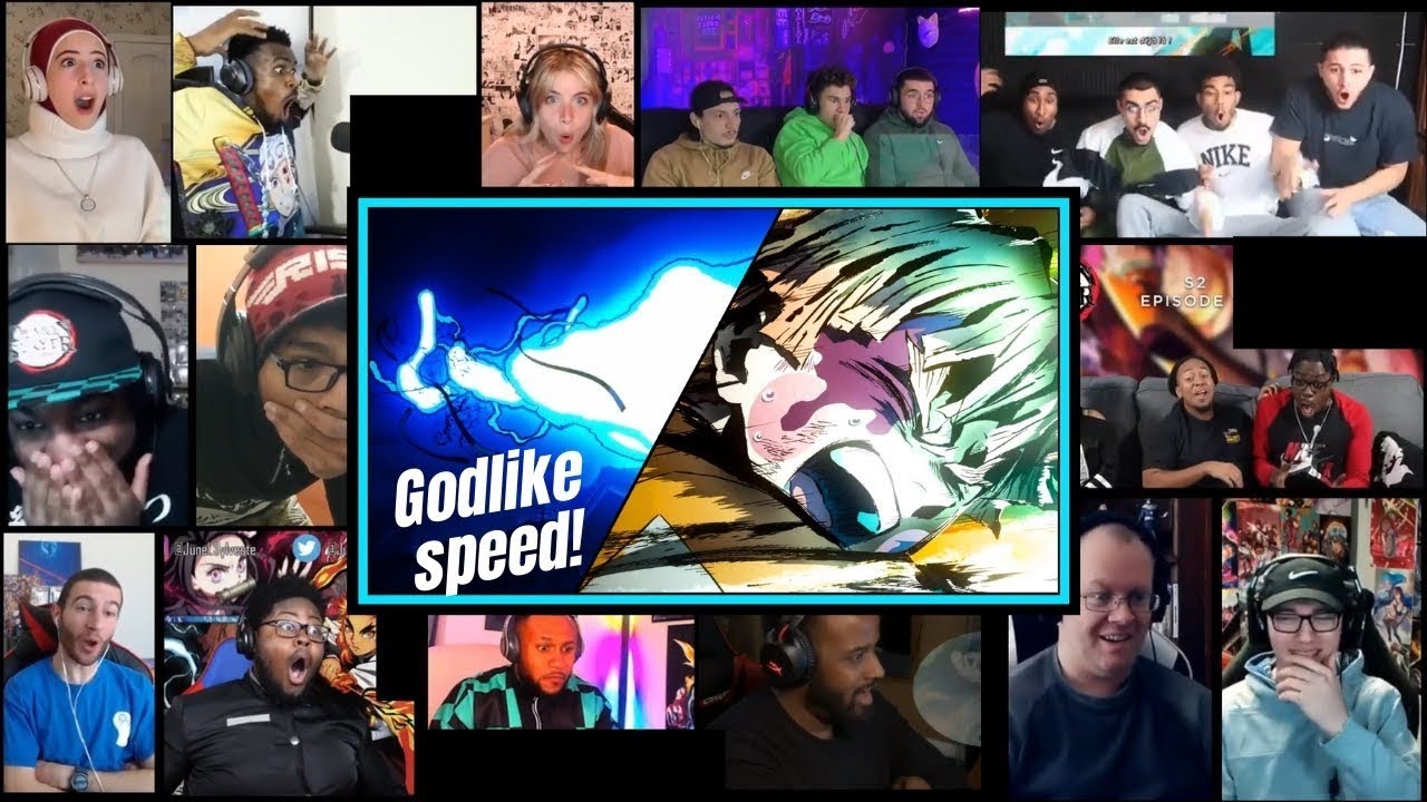 😱GODLIKE SPEED!! || Demon Slayer Season 2 Episode 17 Reaction Mashup
