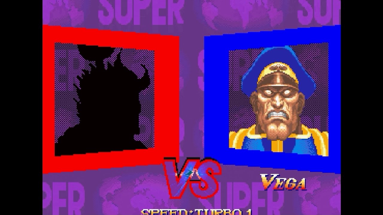 vs M.BISON - SUPER STREET FIGHTER II Turbo