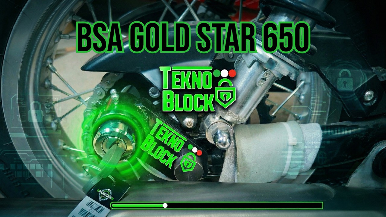 BSA Gold Star 650 Anti-theft Installation Guide