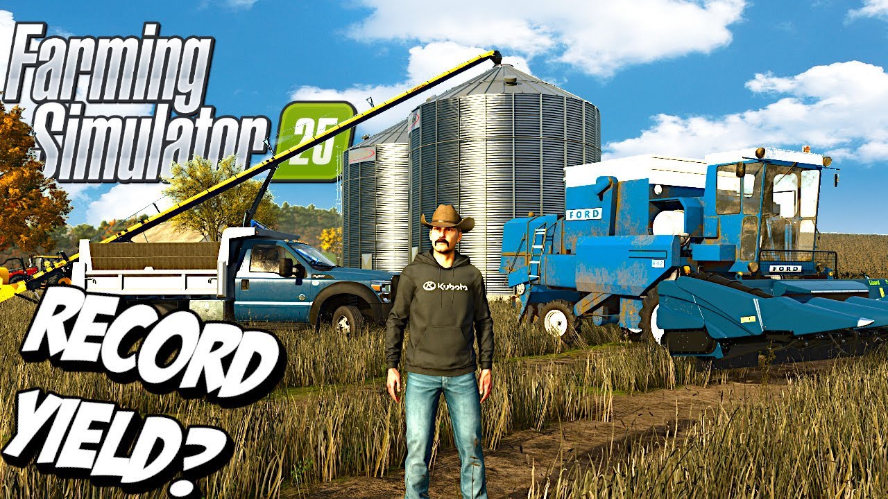 I Found a Way to Make a Record Harvest on Grandpa's Minnesota Ford Farm | Farming Simulator 25