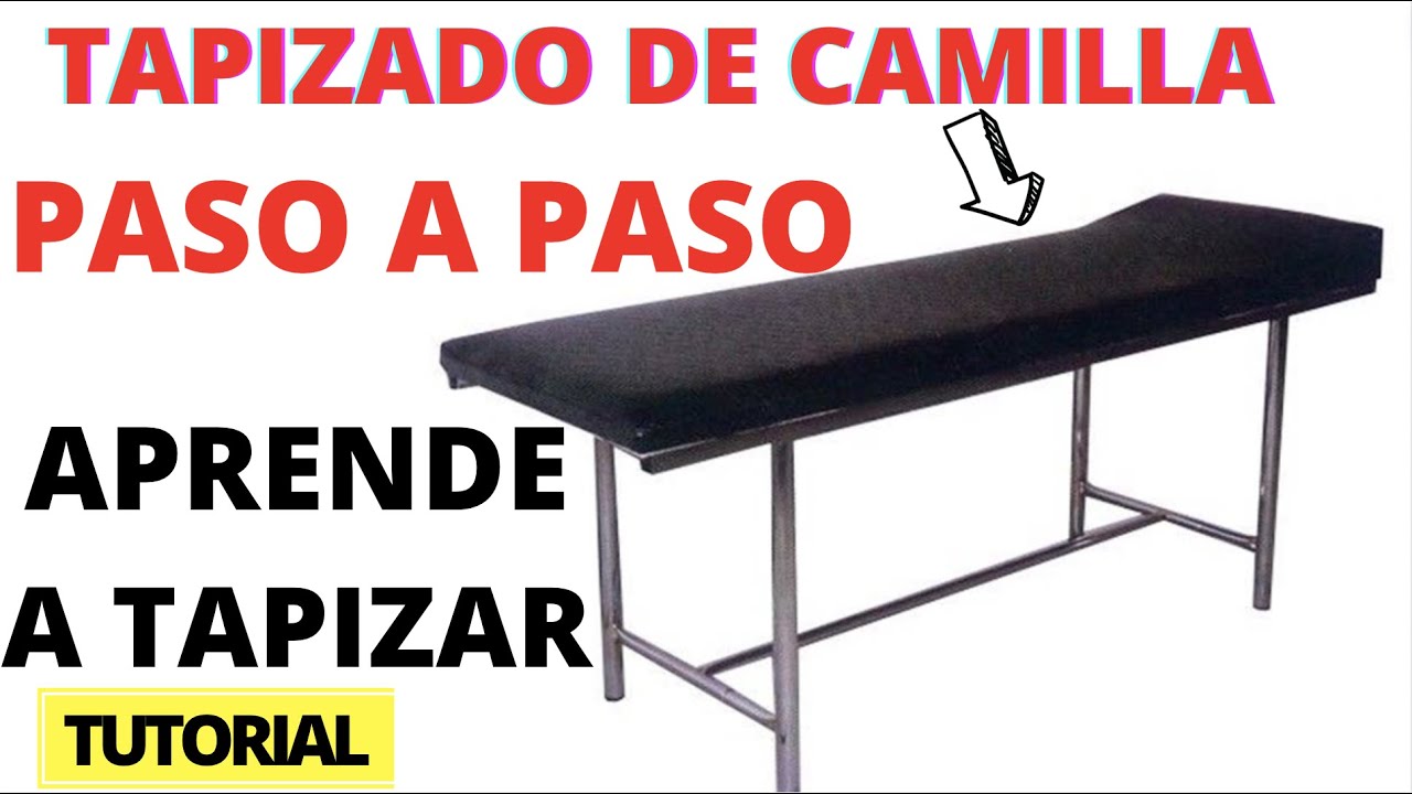 DIY TAPIZADO DE CAMILLA, PASO A PASO! / TUTORIAL @CreatividadTapivic