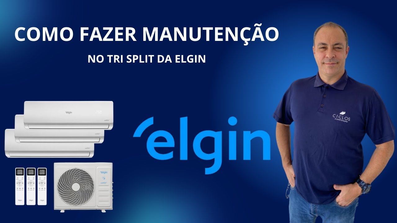 Como fazer manutenção no Tri Split da Elgin? Veja aqui ... 