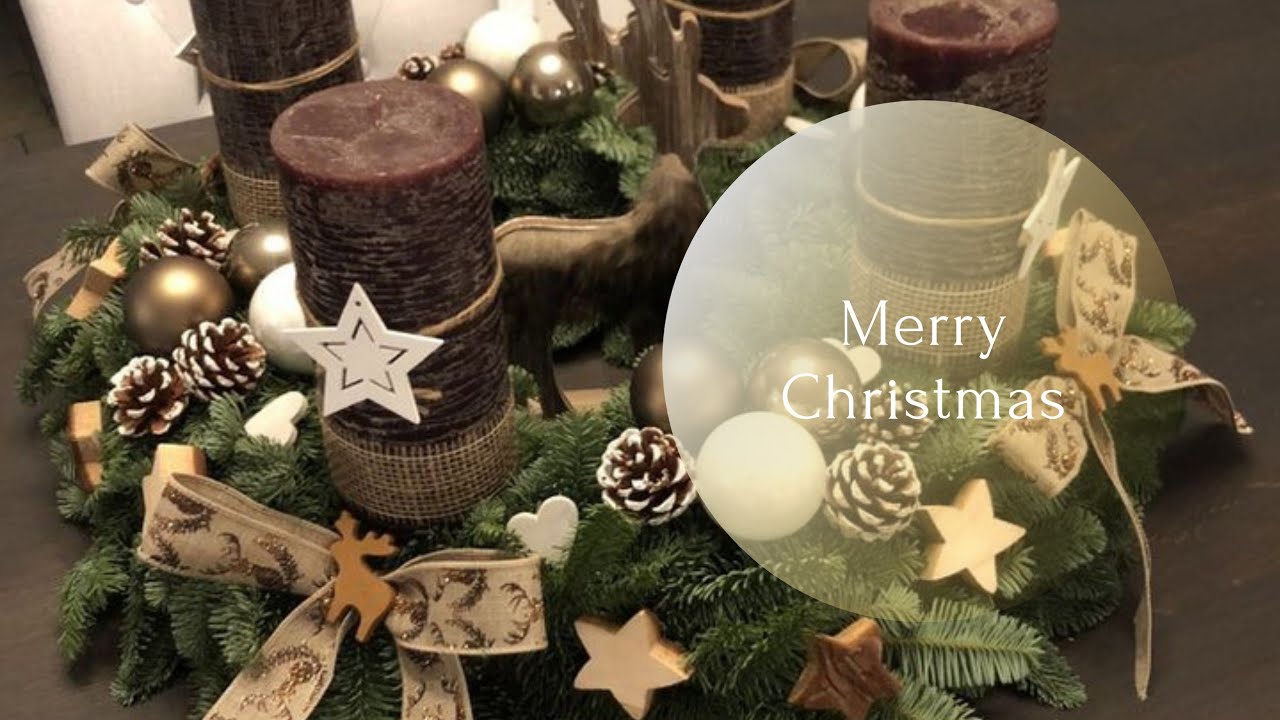 Christmas decoration ideas with pine cones