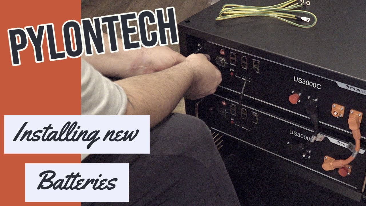 Installing Pylontech US3000C Batteries