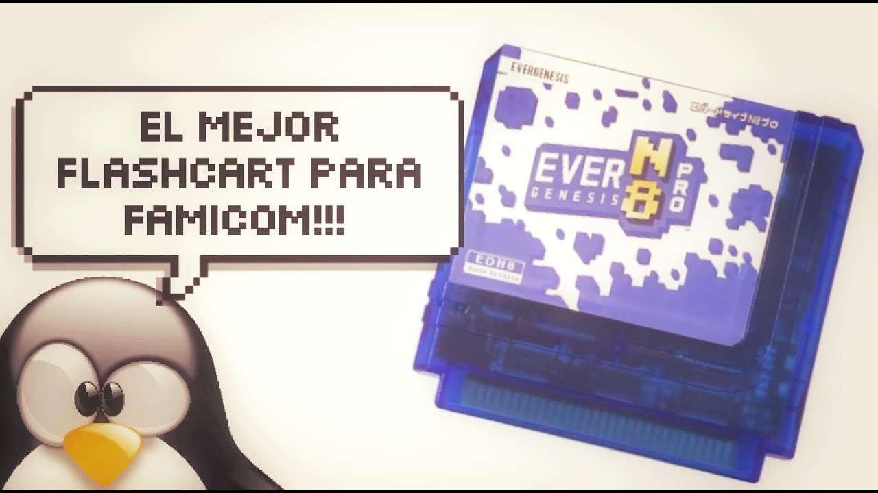 (EVERGENESIS N8 PRO) EL MEJOR FLASHCART / EVERDRIVE PARA FAMICOM
