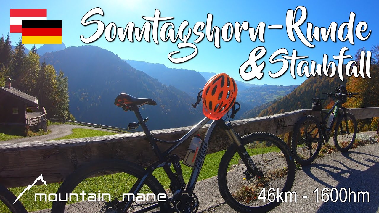 MTB Alpen - Um das Sonntagshorn | Staubfall