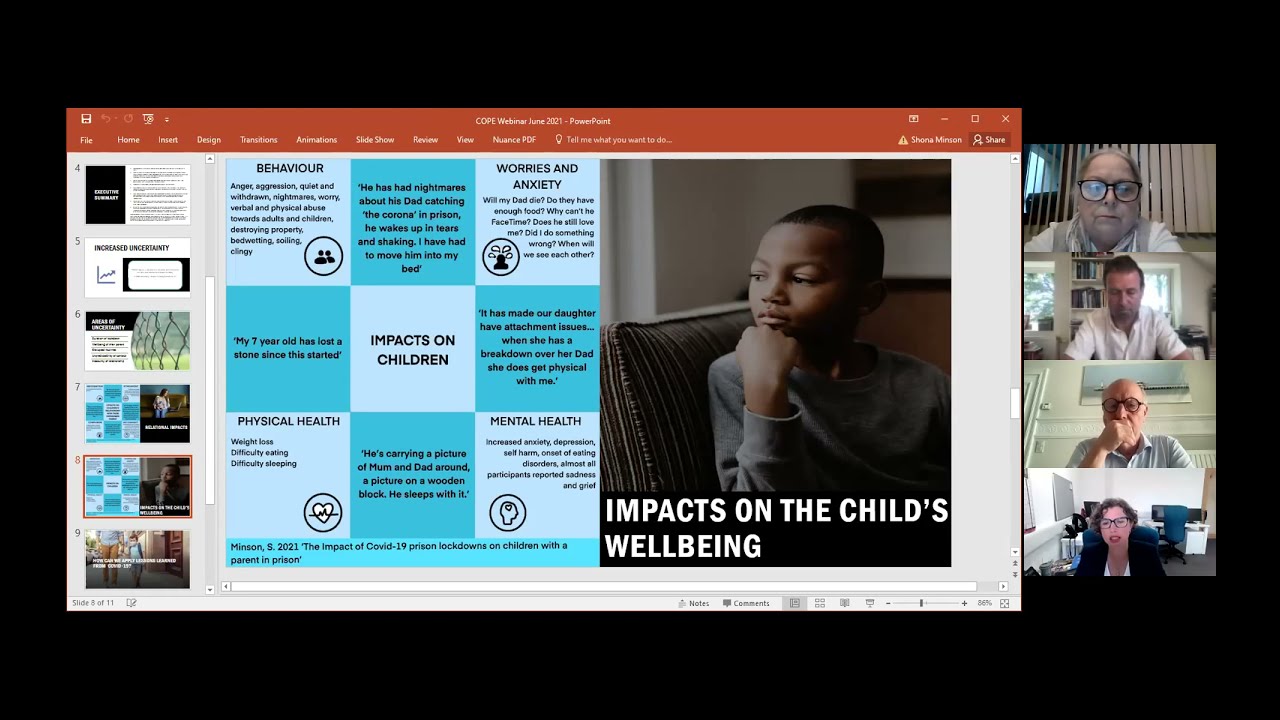 Mitigating Uncertainty for Children – Children of Prisoners Europe