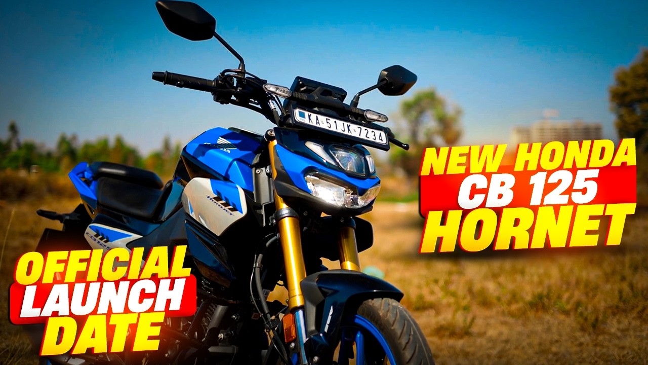 Новый мотоцикл Honda CB 125 Hornet официально поступил в продажу!