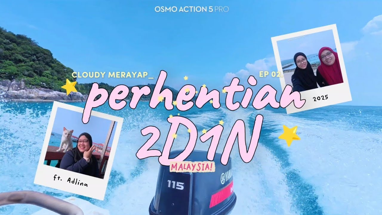 snorkelling di perhentian island | 🇲🇾 | Cloudy Merayau EP02