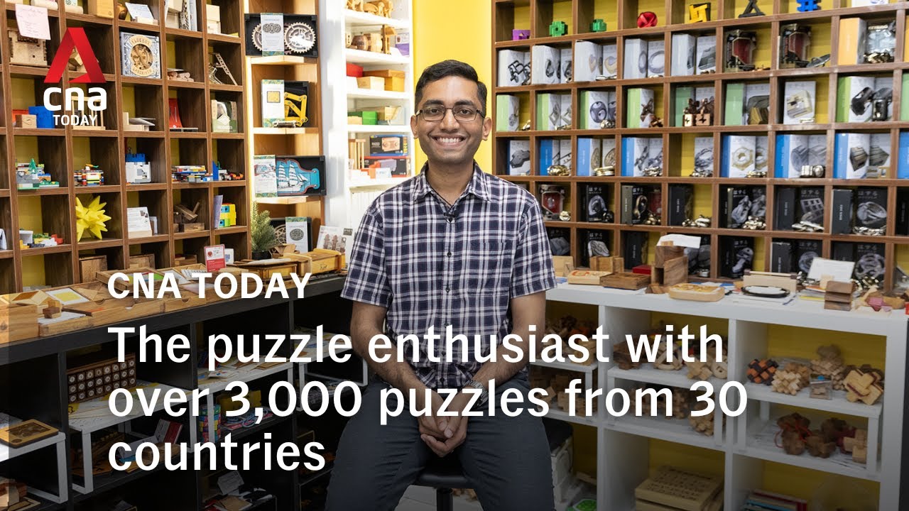 For this puzzle collector, a childhood pastime is now a way to connect with people