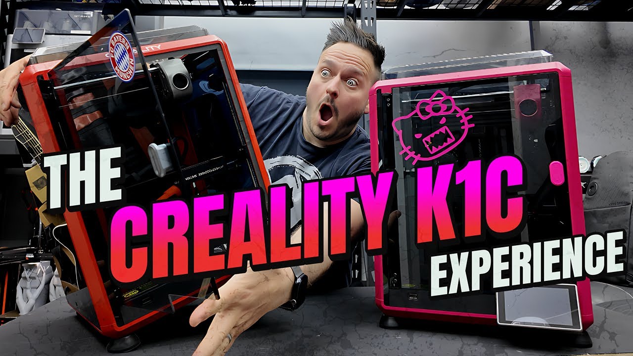 3D-принтер Creality K1C: характеристики, настройка и первые отпечатки!
