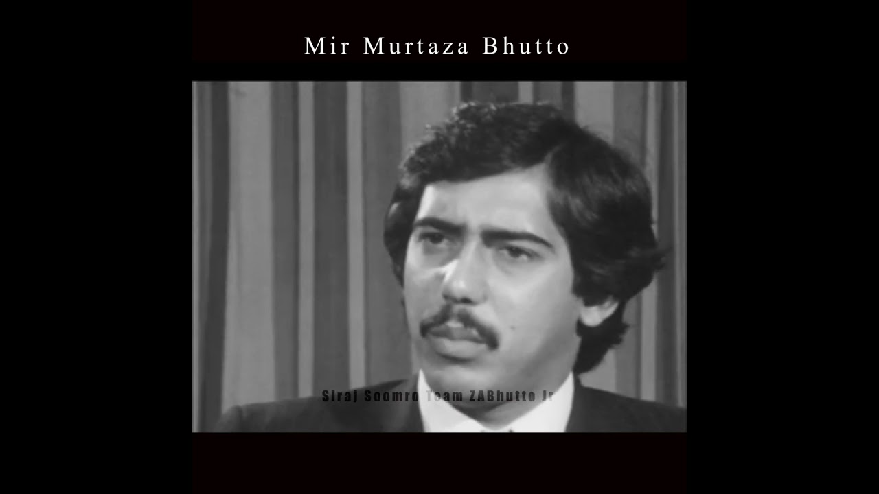 Mir Murtaza Bhutto - State repression, political revenge, and the violation of justice | Interview