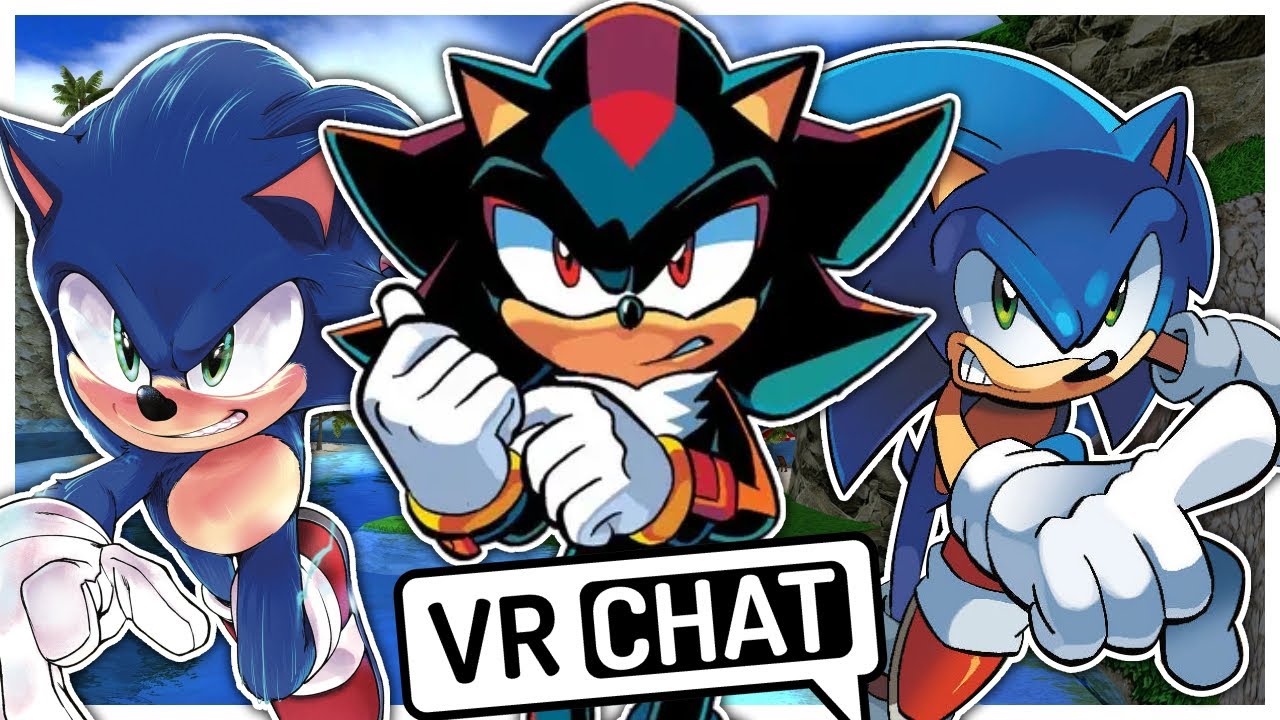 Соник из фильма встречает Арчи Шэдоу и Арчи Соника в VRCHAT!!