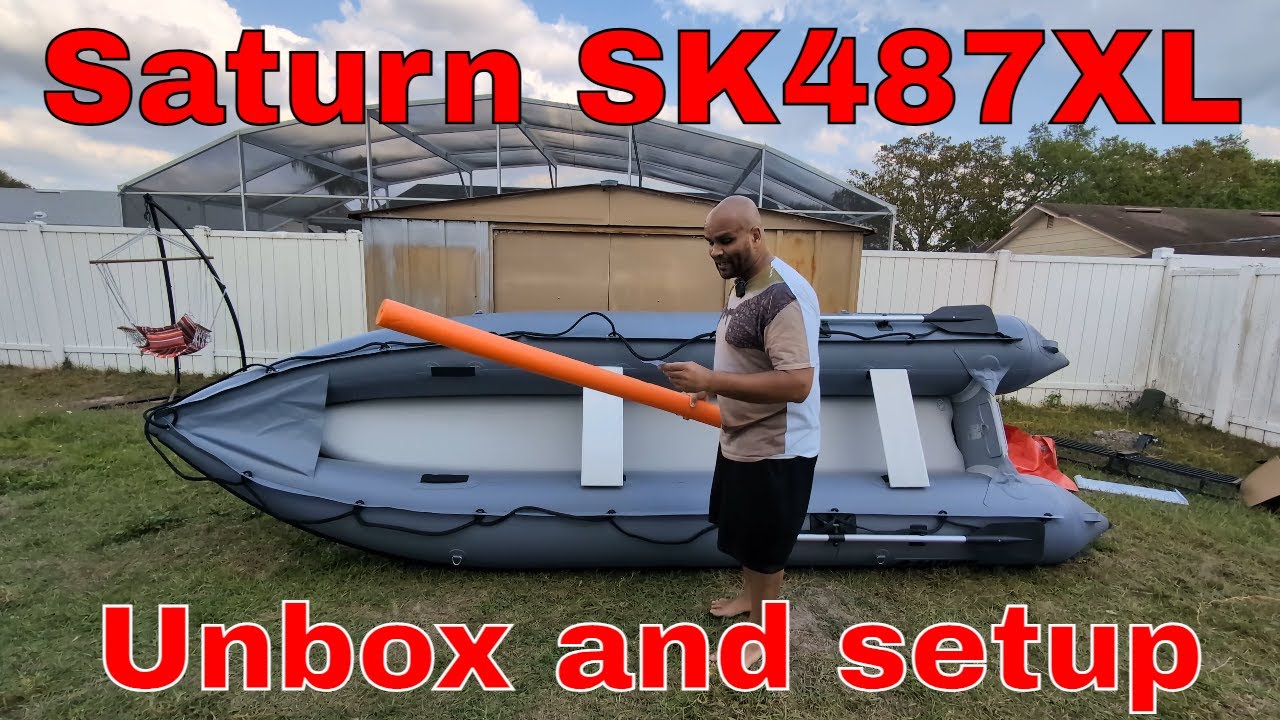 Saturn SK487XL Kaboat unboxing and setup