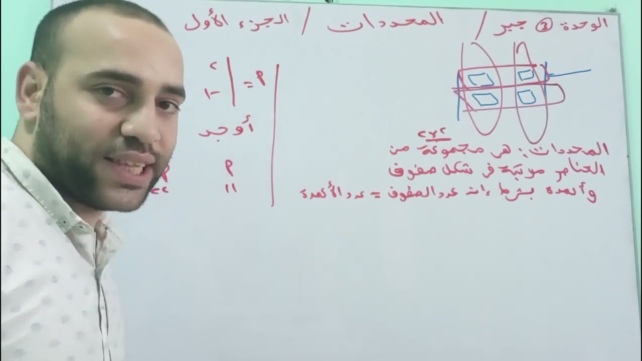 المحددات الجزء الأول 3ث ـ جبر (11)