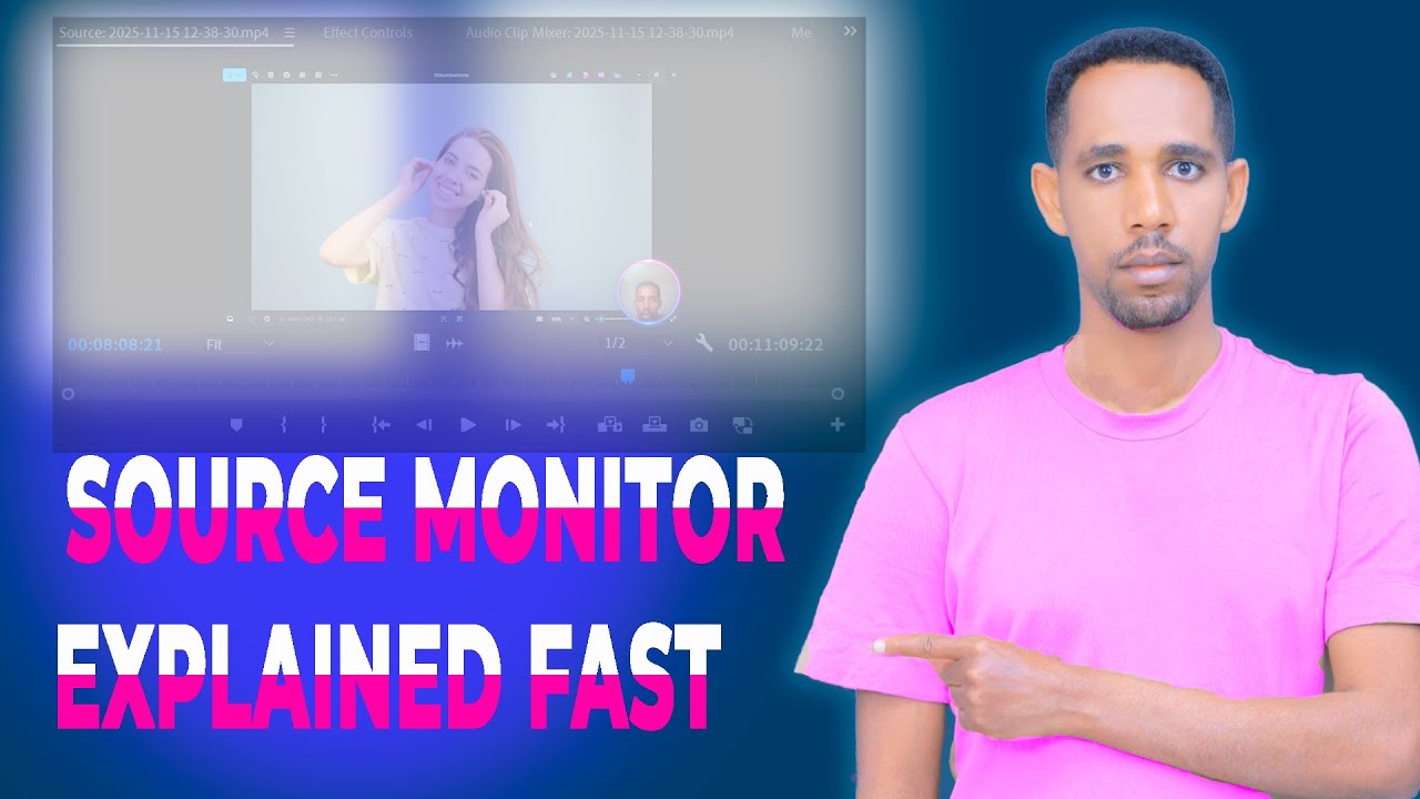 What Are the Tools in the Source Monitor? | Premiere Pro Tutorial for Beginners