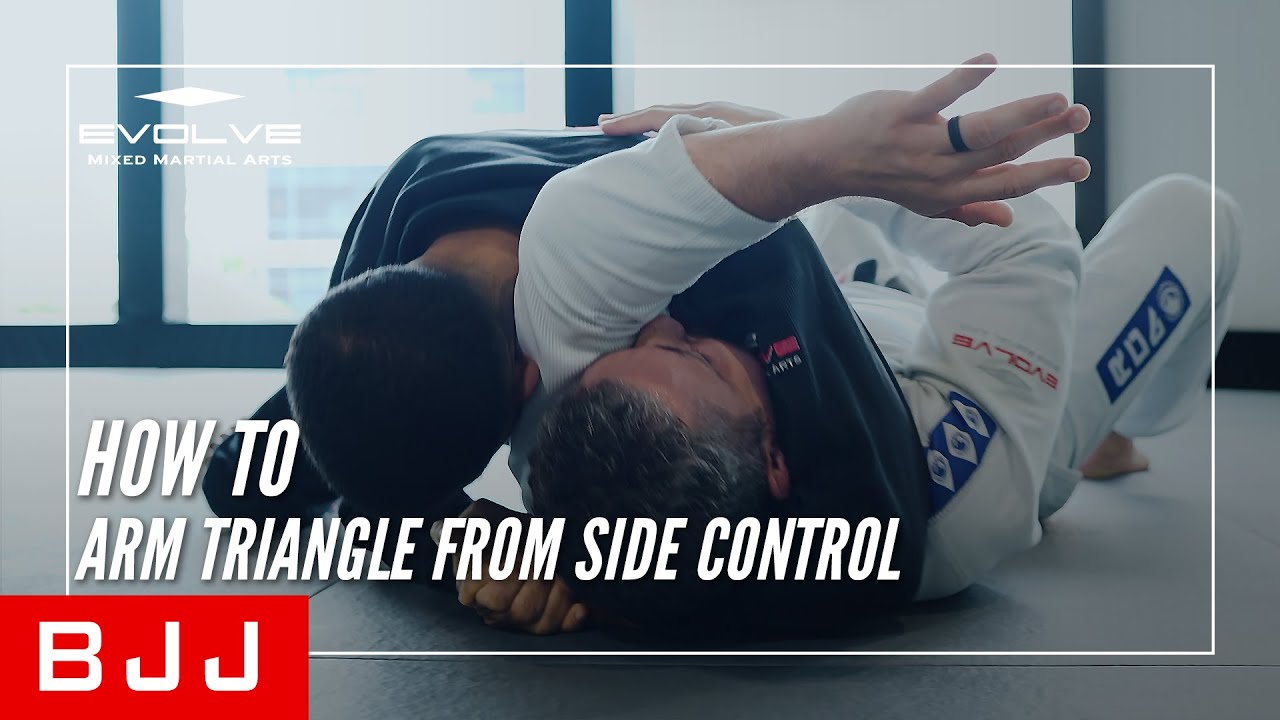 BJJ | How To Arm Triangle From Side Control