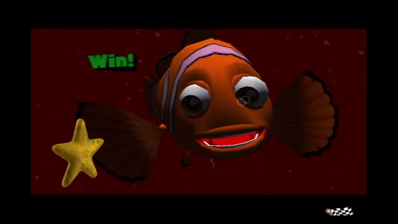SHRIMP THINK HE'S IN MARIO KART | Finding Nemo [#09] [MORE BONUS LEVELS]