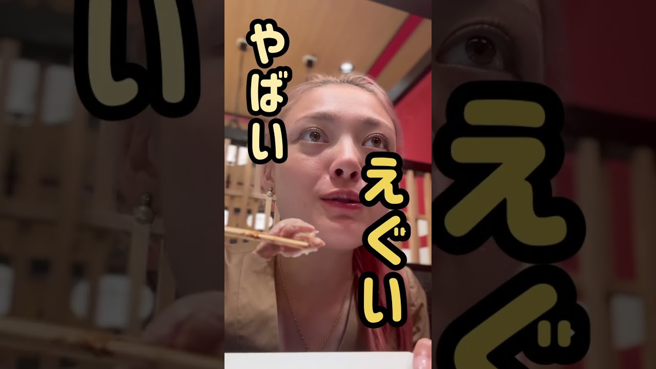 回転寿司で隣の席がすごい事に😱🤣🍣🍣🍣🍣