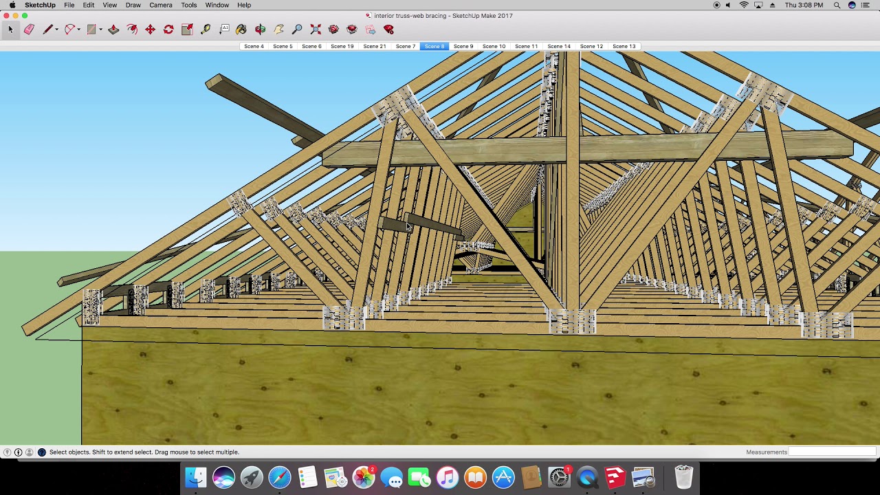 Truss Blocks and Interior Web Bracing