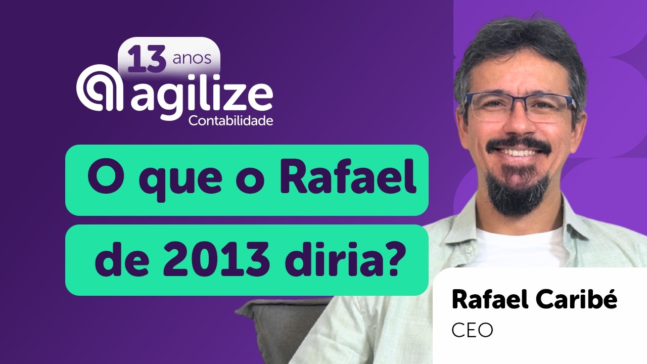 13 anos da Agilize | Veja como foi o aprendizado de Rafael Caribé