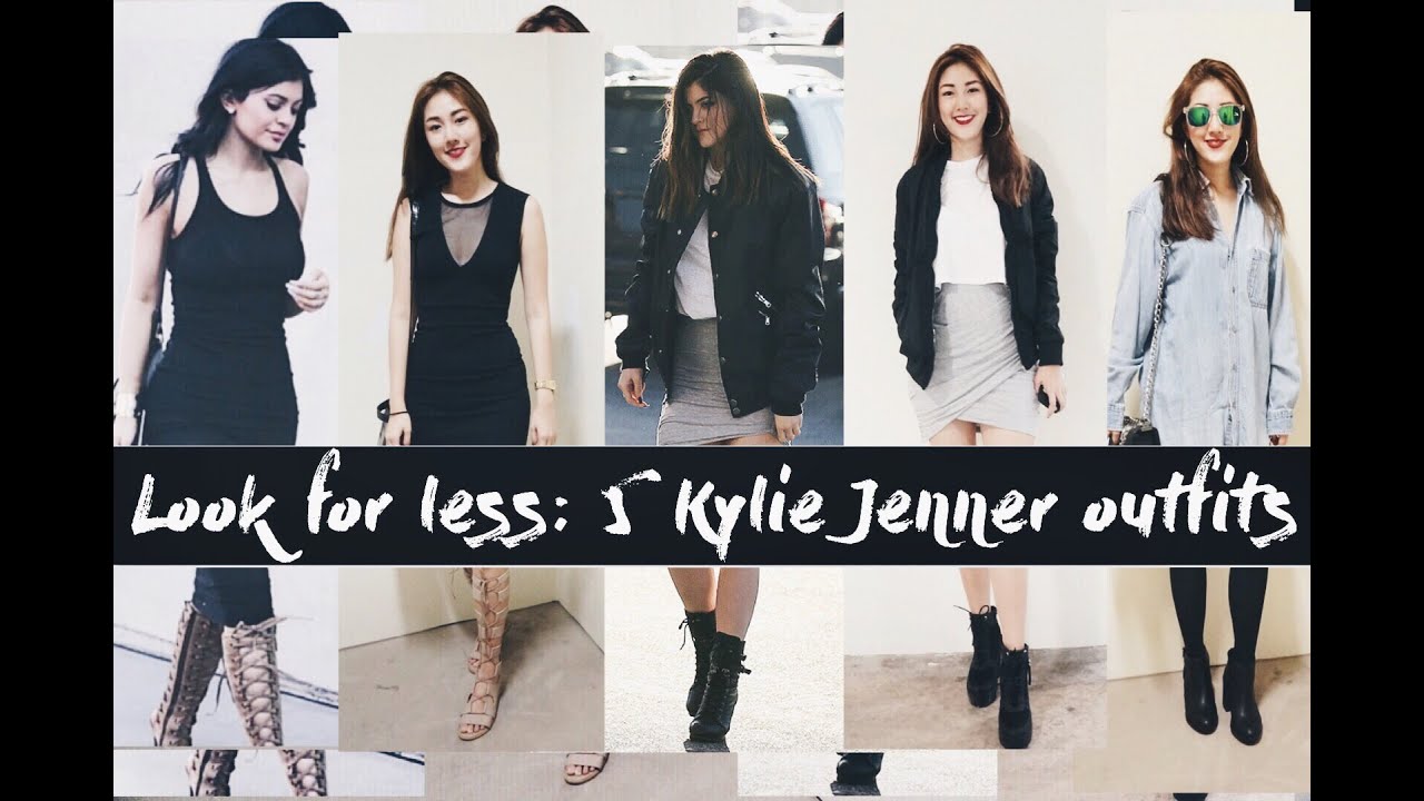 Look For Less: 5 Kylie Jenner Outfits || FATFOAL