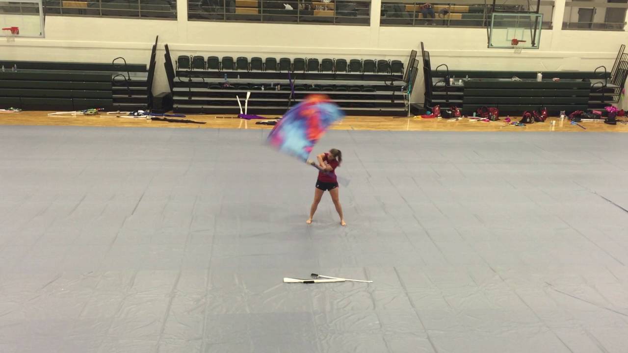 "Blown Away" Color Guard Routine
