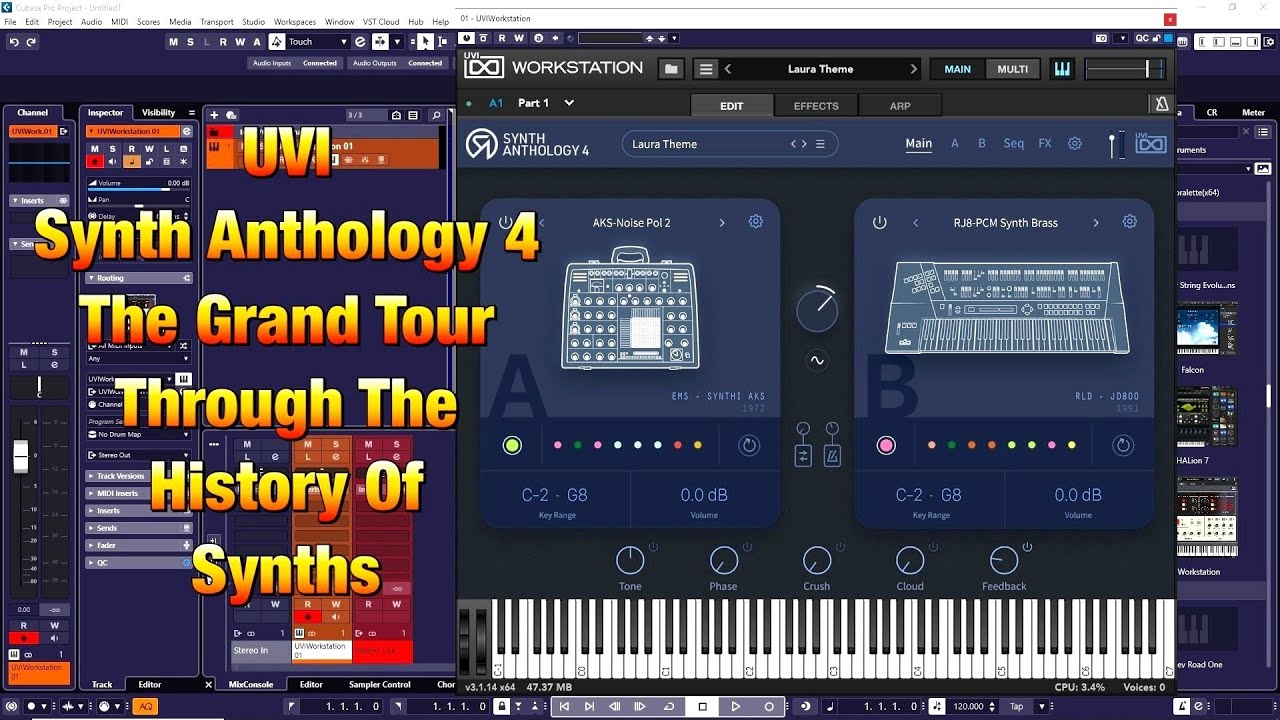 UVI Synth Anthology 4 - The Grand Tour Through The History Of Synthesizers