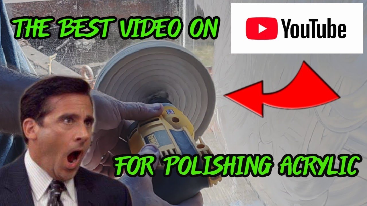 HOW to POLISH ACRYLIC // MASSIVE AQUARIUMS // REMOVING SCRATCHES from ACRYLIC