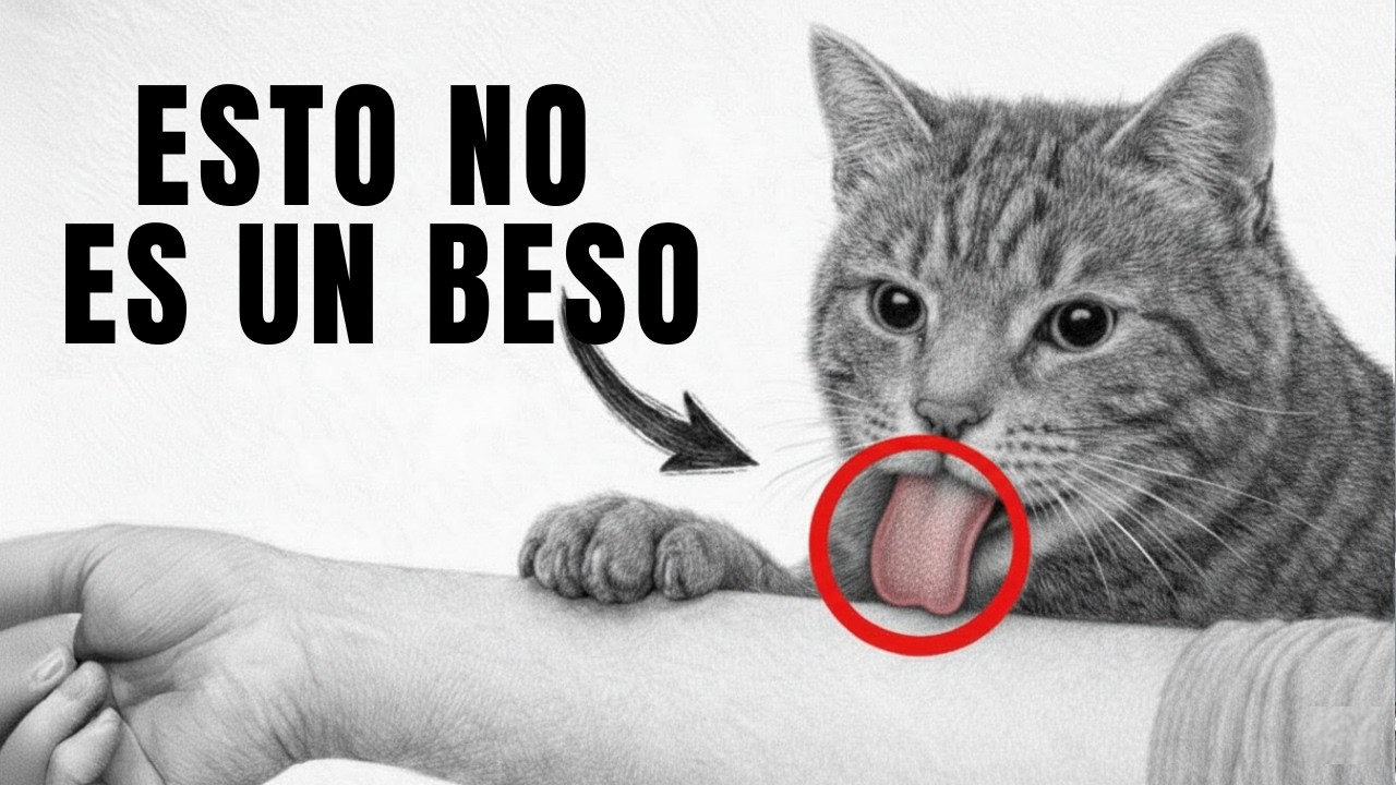 ¿Los gatos te lamen? ¡Esto es lo que significa! (Te sorprenderás)