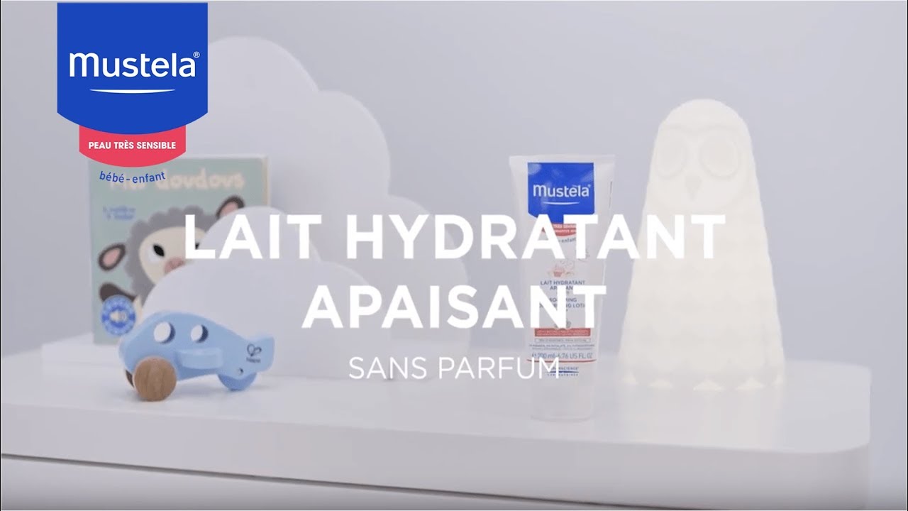 COMMENT BIEN UTILISER ? Le Lait Hydratant Apaisant | Mustela
