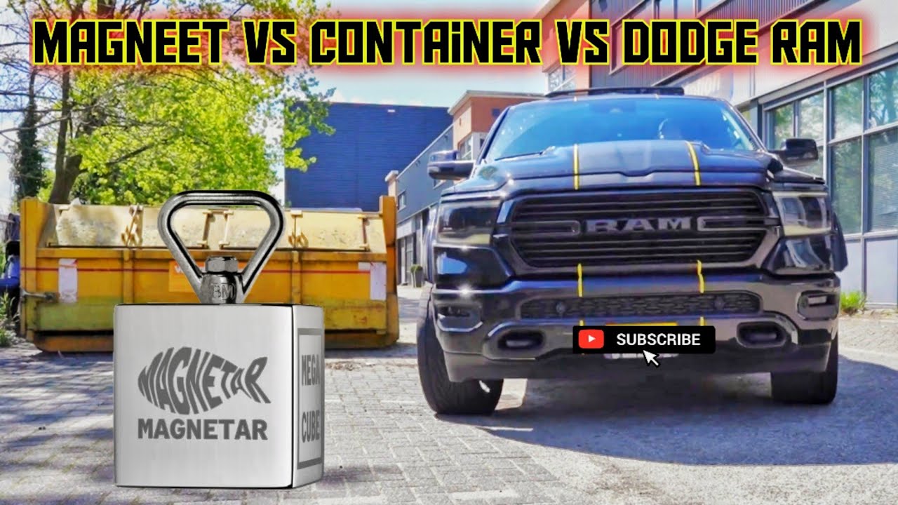 De Mega Cube van Magnetar  2700 kg trek kracht !!!