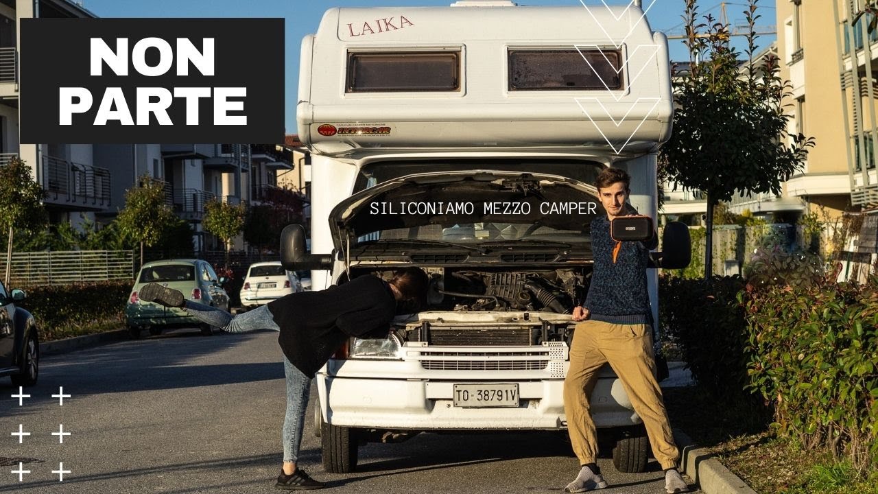 NON ERA MAI SUCCESSO IN 4 ANNI -- Siliconiamo Fuori e Dentro -- Restauriamo il Camper in Zona Rossa