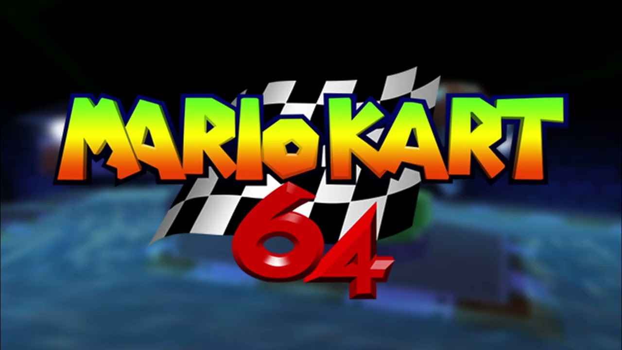 3DS Piranha Plant Slide - Mario Kart 64 Cover