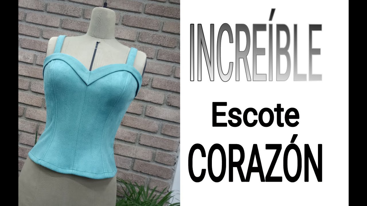 BLUSA ESCOTE CORAZON