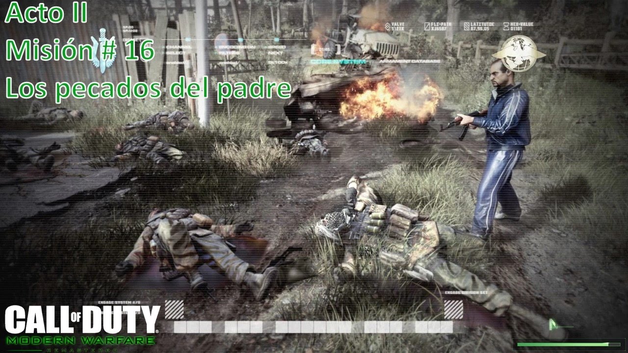 Call of Duty: Modern Warfare Remastered | LOS PECADOS DEL PADRE | Campaña | PC | Español