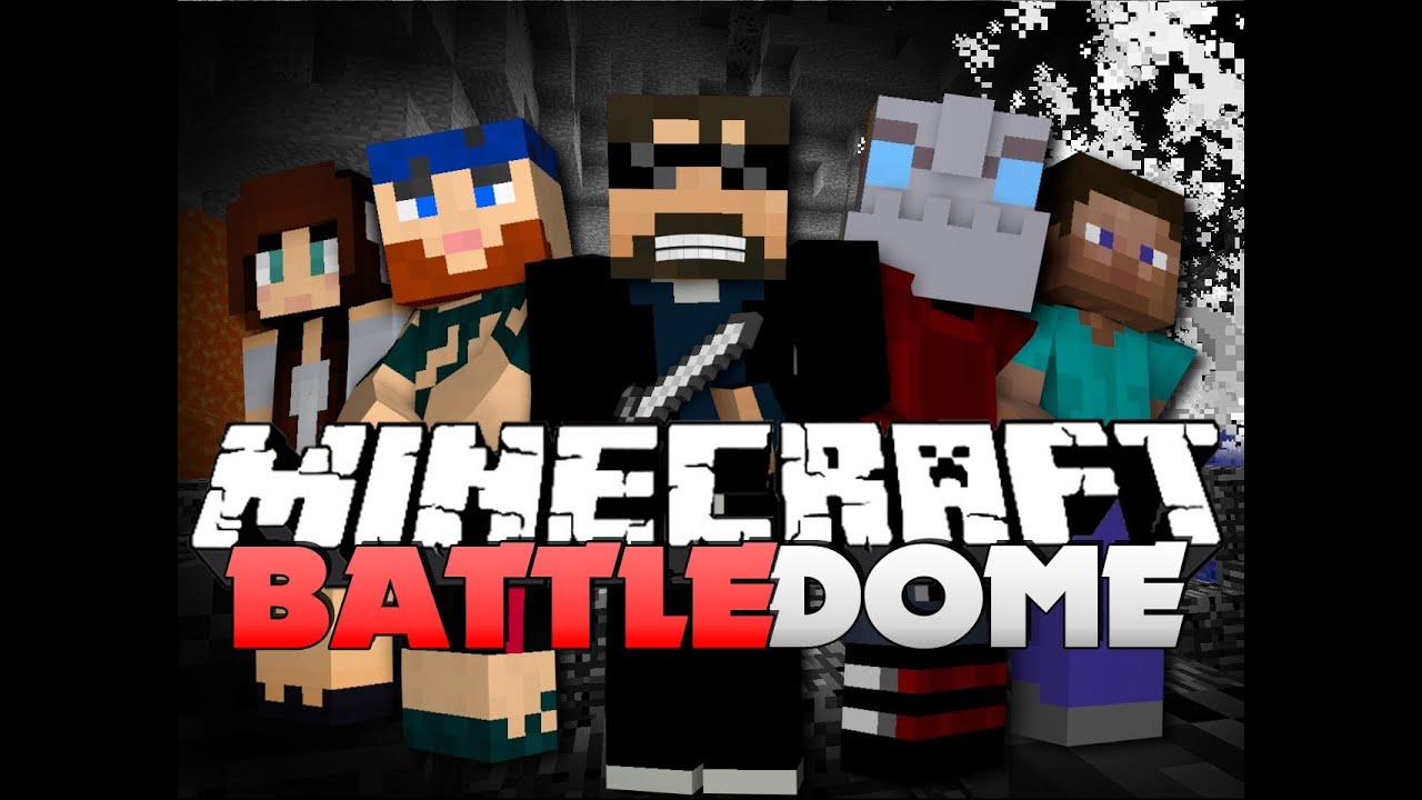 Minecraft Battle Dome  - SNEAK ATTACK FTW (w/ Nooch, Lancey, and Friends)