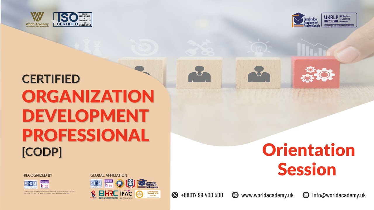 Certified Organization Development Professional (CODP)